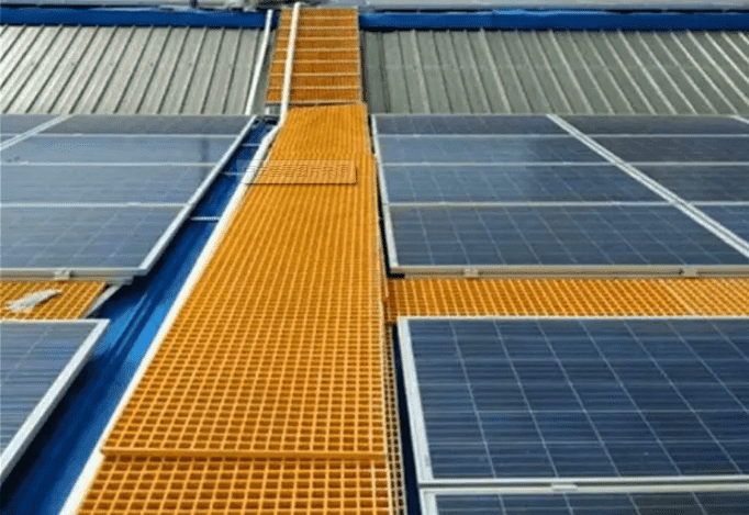 光伏發(fā)電站玻璃鋼格柵板的承重能力與型號有關？